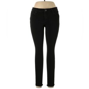 Articles of Society - Mid Rise Skinny Jeans - Black. Size 26.